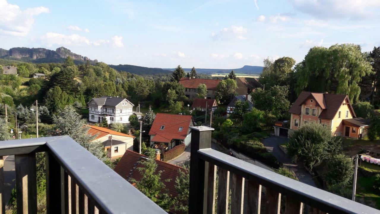 Ferienhaus Schrammsteinblick Altendorf  Ngoại thất bức ảnh